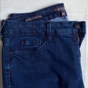 NYDJ Marilyn Straight Jeans 12P